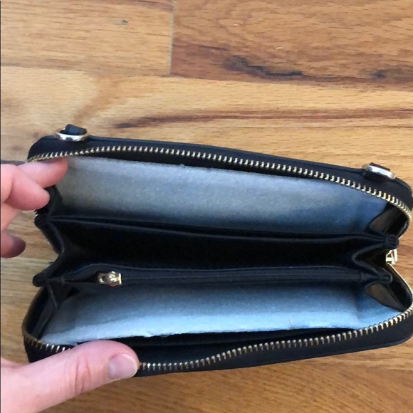 5 for $25 - Black clutch/wallet - Picture 2 of 6
